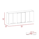 Tigard 2 Piece Kitchen, White/ Light Oak