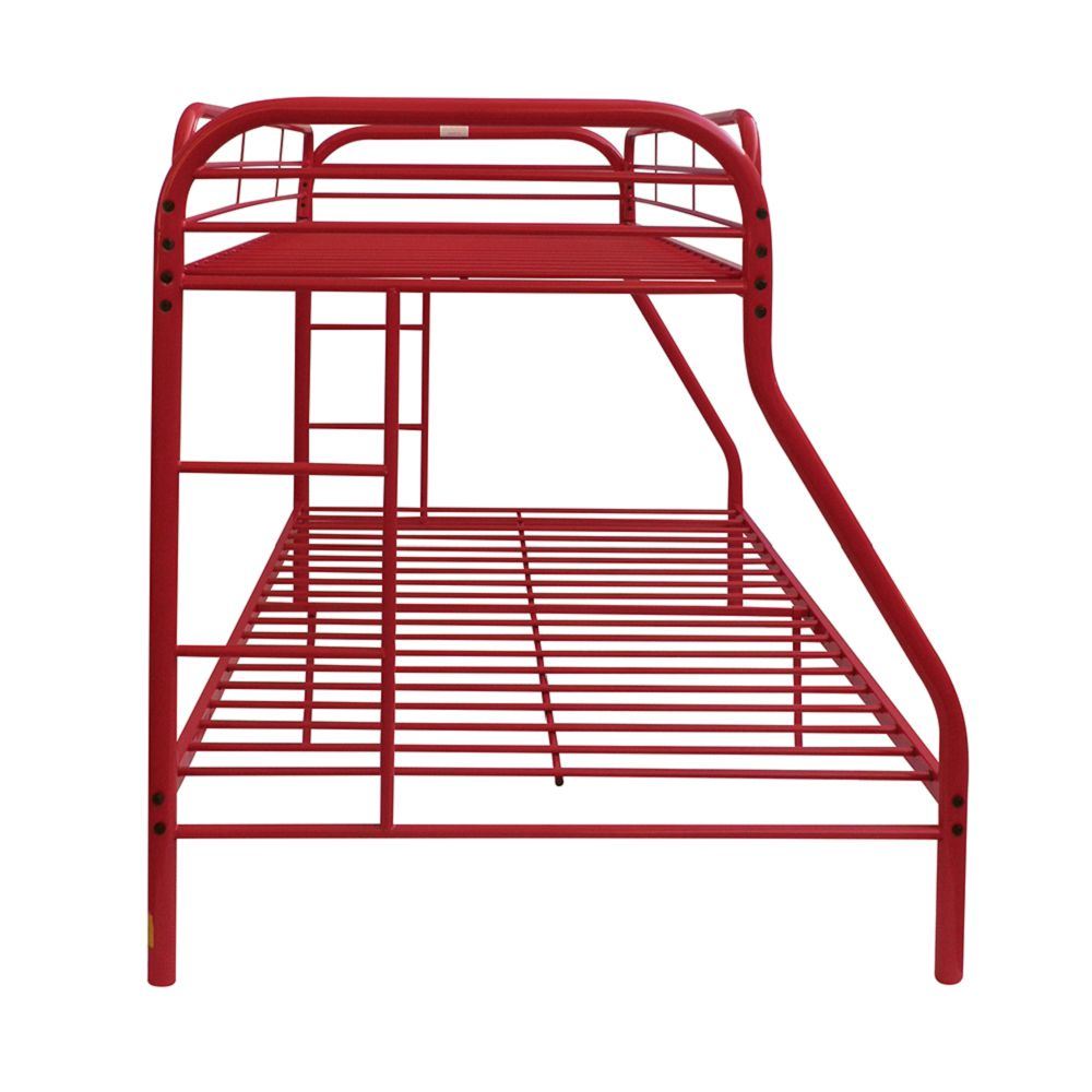 ACME Tritan Bunk Bed (Twin/Full) in Red 02053RD