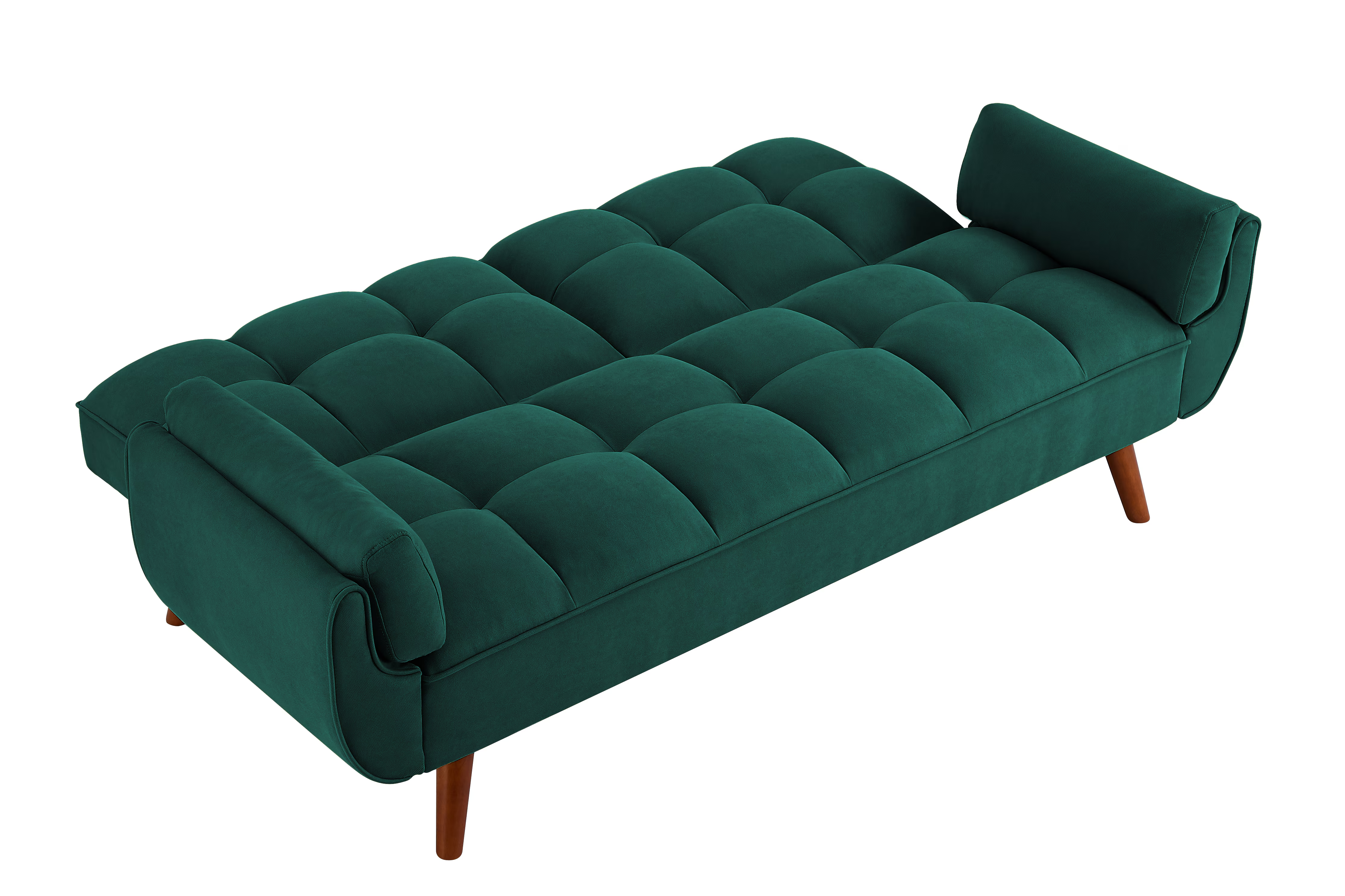 Homy Casa Dark Gray Linen Sofa – 500LBS Heavy-Duty, Solid Wood Frame, Modern Upholstered Couch with Under-Seat Storage