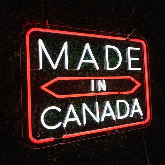 Made in Canada Neon Sign