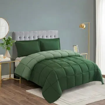 3-Piece All Season Lightweight Down Alternative Comforter Set – Ultra-Soft, Breathable & Eco-Friendly