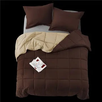 3-Piece All Season Lightweight Down Alternative Comforter Set – Ultra-Soft, Breathable & Eco-Friendly