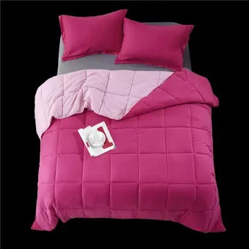 3-Piece All Season Lightweight Down Alternative Comforter Set – Ultra-Soft, Breathable & Eco-Friendly