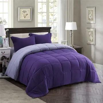 3-Piece All Season Lightweight Down Alternative Comforter Set – Ultra-Soft, Breathable & Eco-Friendly
