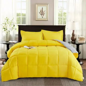 3-Piece All Season Lightweight Down Alternative Comforter Set – Ultra-Soft, Breathable & Eco-Friendly