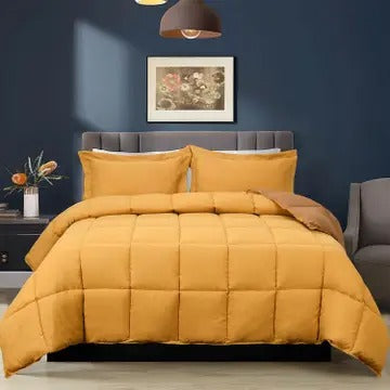 3-Piece All Season Lightweight Down Alternative Comforter Set – Ultra-Soft, Breathable & Eco-Friendly