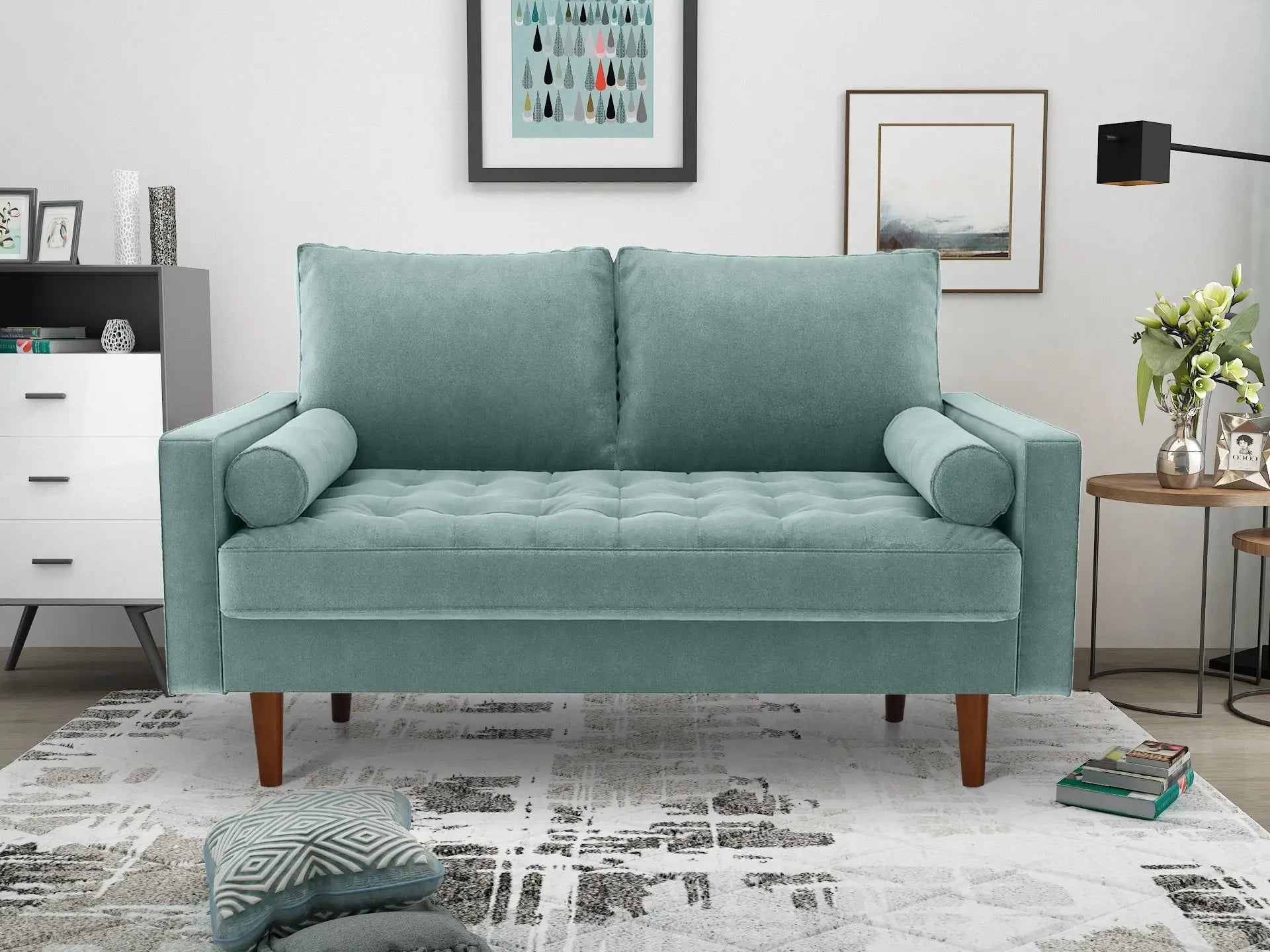 X Miller Loveseat