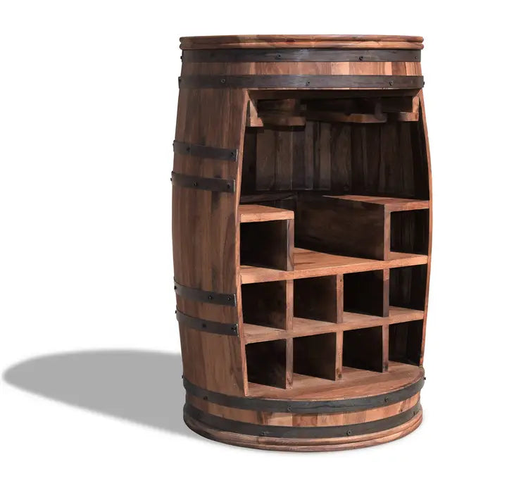 Wine Rack, Rosey-Say Bar Barrel