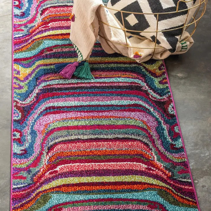 Modern Designed Destin Chromatic Rug