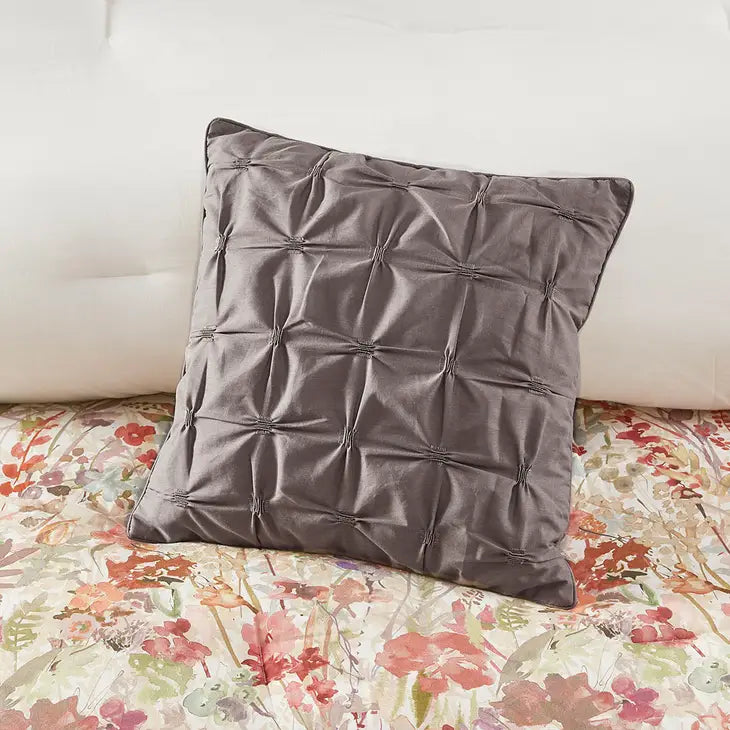 Watercolor Garden Floral Comforter/Duvet Cover Set