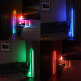 RGB Corner Floor Lamp Modern Simple LED Rod Floor Lamps Living Room SP