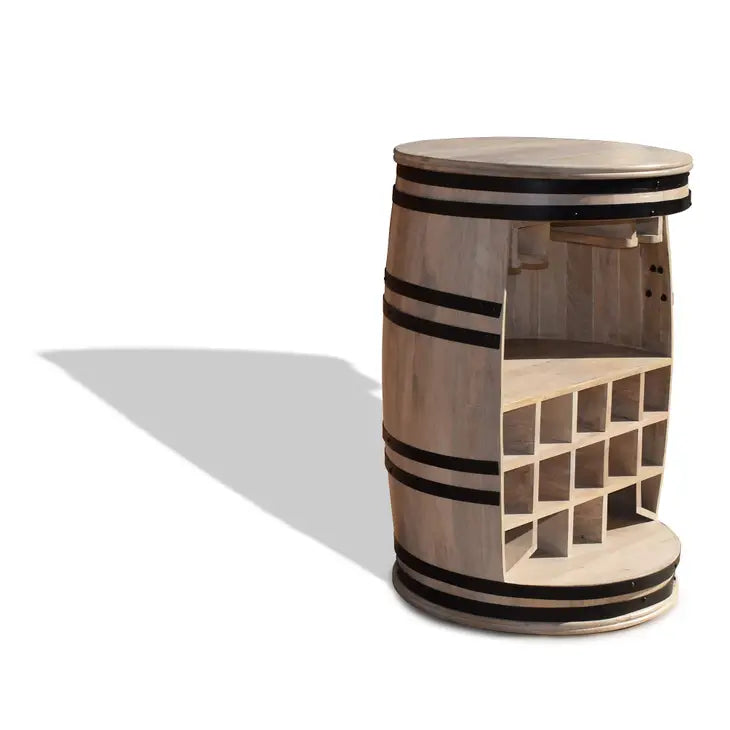 Wine Rack, Rosey-Manga Bar Barrel