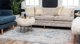 Southwestern Desert Mesa Aztec Area Rug