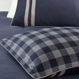 Reversible Baffalo Check 3-Piece Comforter Set, Blue