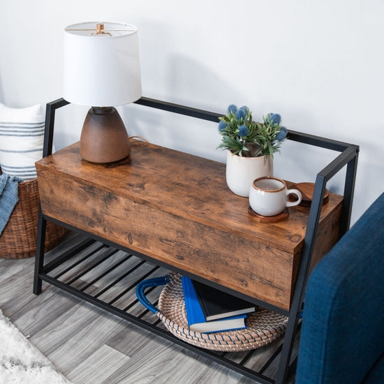 Shoe Bench Storage Cabinet