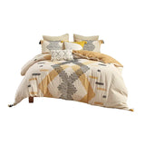 Sable Yellow Geo Tassel Comforter/Duvet Cover Mini Set