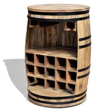 Wine Rack, Rosey-Raw Bar Barrel