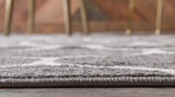 Geometric Rounded Trellis Frieze Rug (Round)