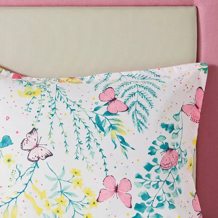 Butterfly 4-Piece Kids Comforter Set