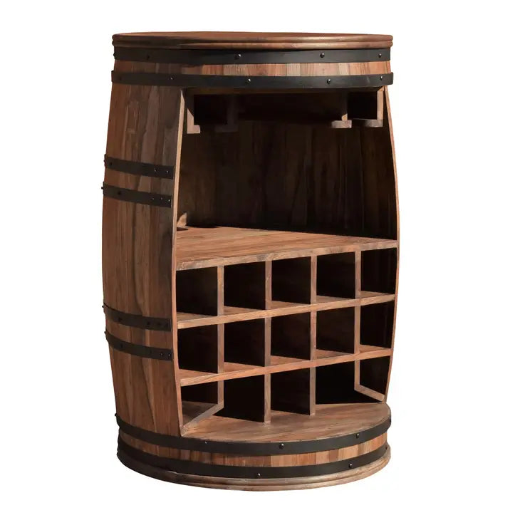 Wine Rack, Rosey Bar Barrel