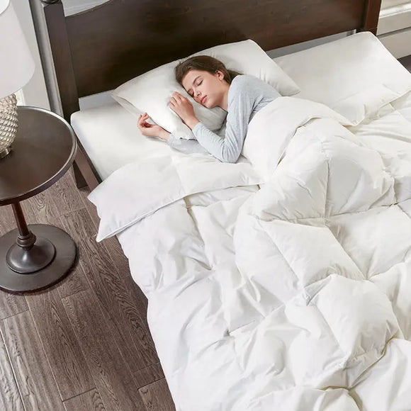 All-Season Down Comforter with 100% Down in Center