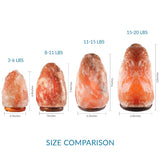Pack Natural Himalayan Salt Lamp, 8-11 lbs
