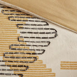 Sable Yellow Geo Tassel Comforter/Duvet Cover Mini Set