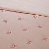 Pom-Pom 7-Piece Comforter or Duvet Cover Set, Pink