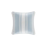 Coastal Beach Crystal 4-Piece Comforter Set, White & Blue