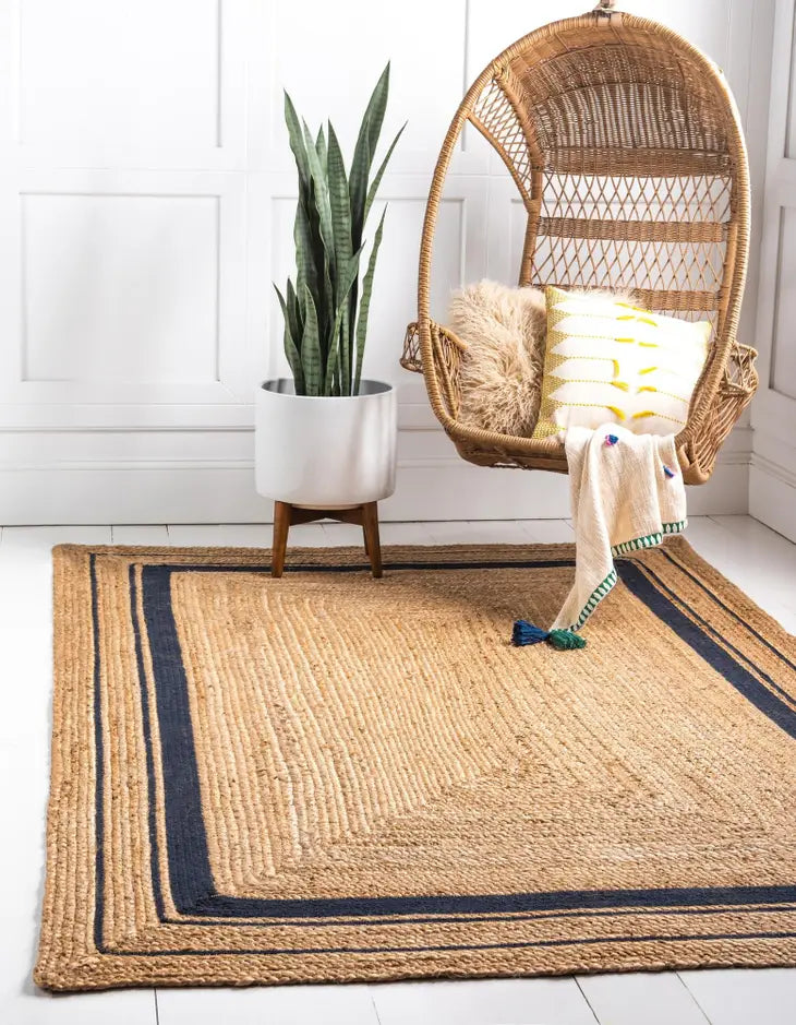 Gujarat Braided Jute Rug