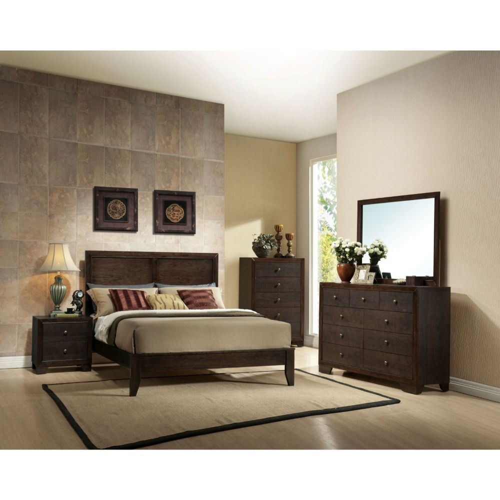 Madison Queen Bed in Espresso