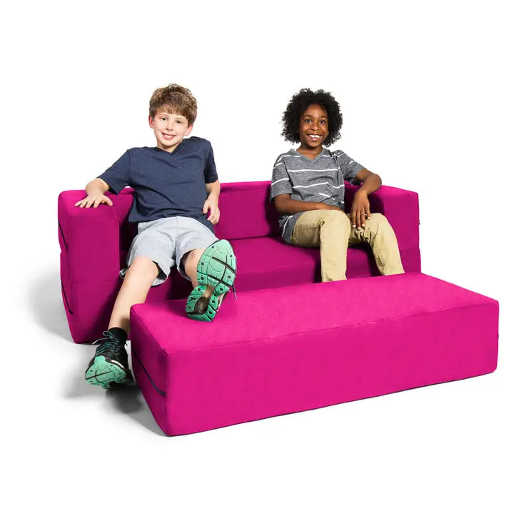 Jaxx Zipline Big Kids Modular Sofa & Ottoman