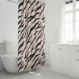 Decorative Shower Curtain - Pinkly Wild Style Curtain 72x72 inch
