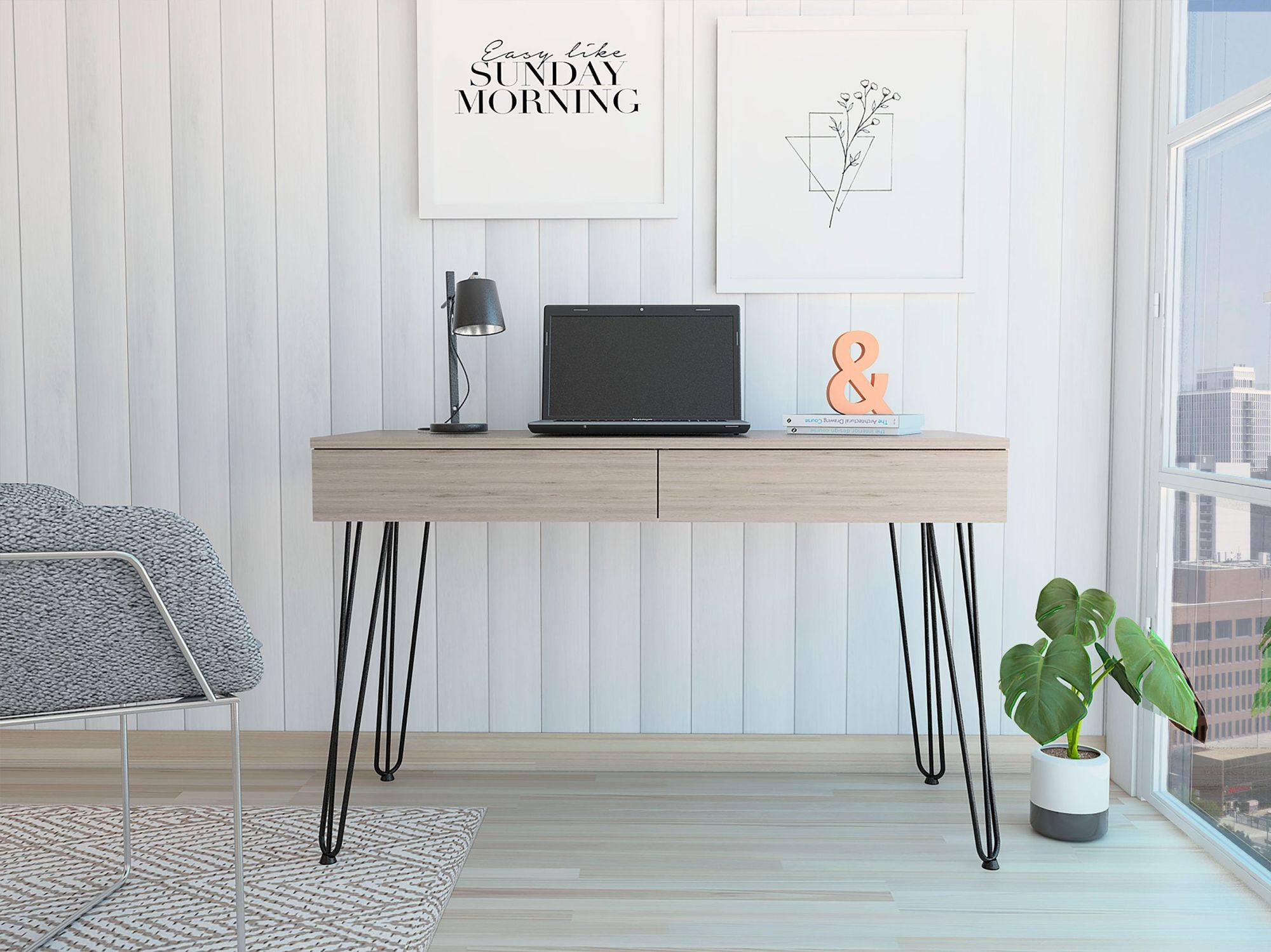 Oakland Writing Desk with Two Drawers