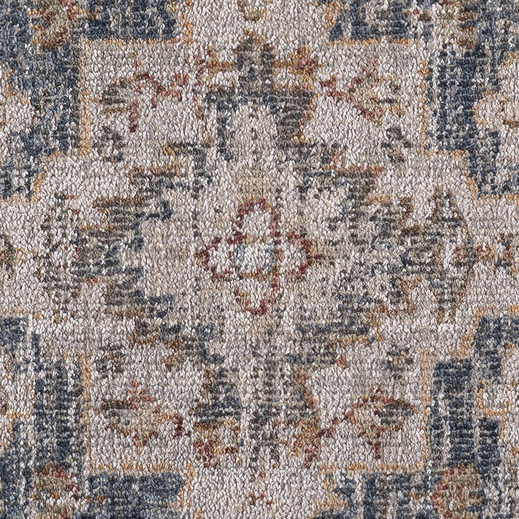 Vintage Medallion Woven Area Rug 8x10