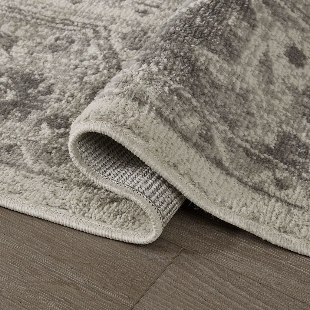 Tiled Border Area Rug 6' x 9'