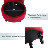 Royal Velvet High Back Armless Chair