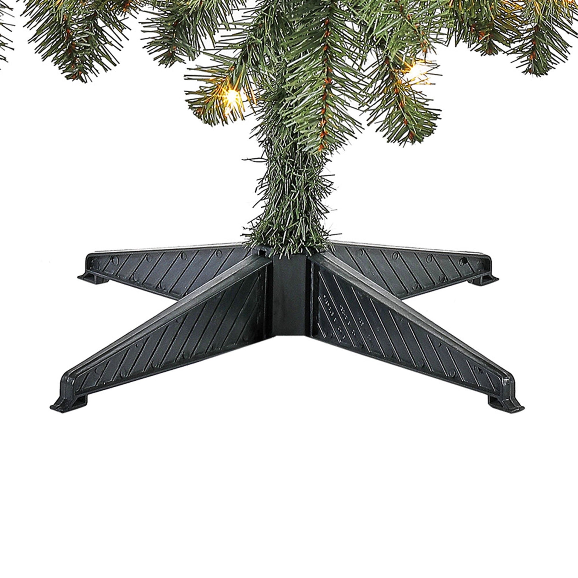 6.5 ft Pre-Lit Madison Pine Artificial Christmas Tree, Multi-Color Incandescent Lights