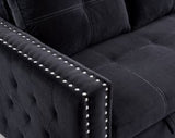 Sectional Sofa with Pulled Out Bed 2 Seats Sofa and Reversible Chaise with Storage