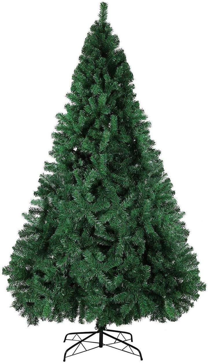 Bosonshop 9 FT High Artificial Christmas Pine Tree W/ Solid Metal Stand