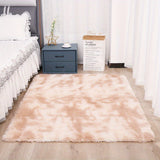 Plush Silk Fur Rug for Indoor Bedroom and Living Room - 1pc
