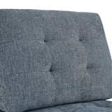 Single Chair for Modular Sectional - Navy (26.5"x31.5"x36")