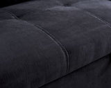 Sectional Sofa with Pulled Out Bed 2 Seats Sofa and Reversible Chaise with Storage