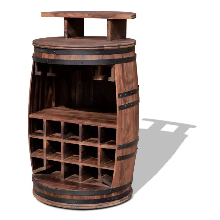 Wine Rack, Rosey-Zee Bar Barrel