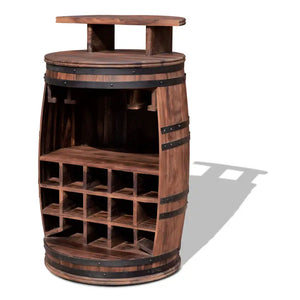 Wine Rack, Rosey-Zee Bar Barrel