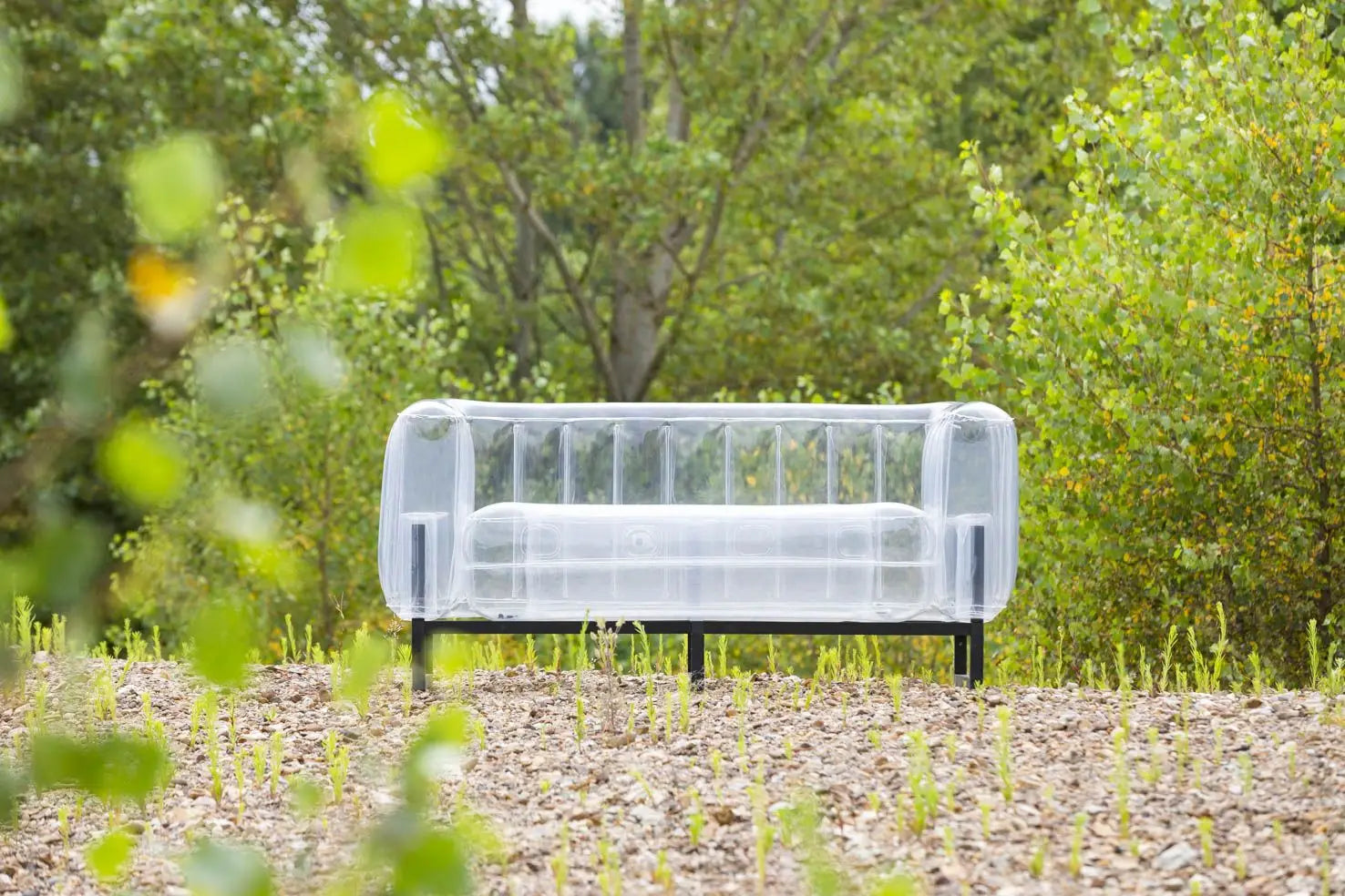 EKO Aluminum and TPU Transparent Sofa