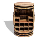 Wine Rack, Rosey Raw-Say Bar Barrel