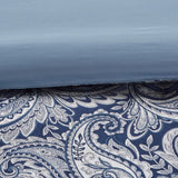 Paisley 12-Piece Complete Comforter Set and Sheet Set, Blue