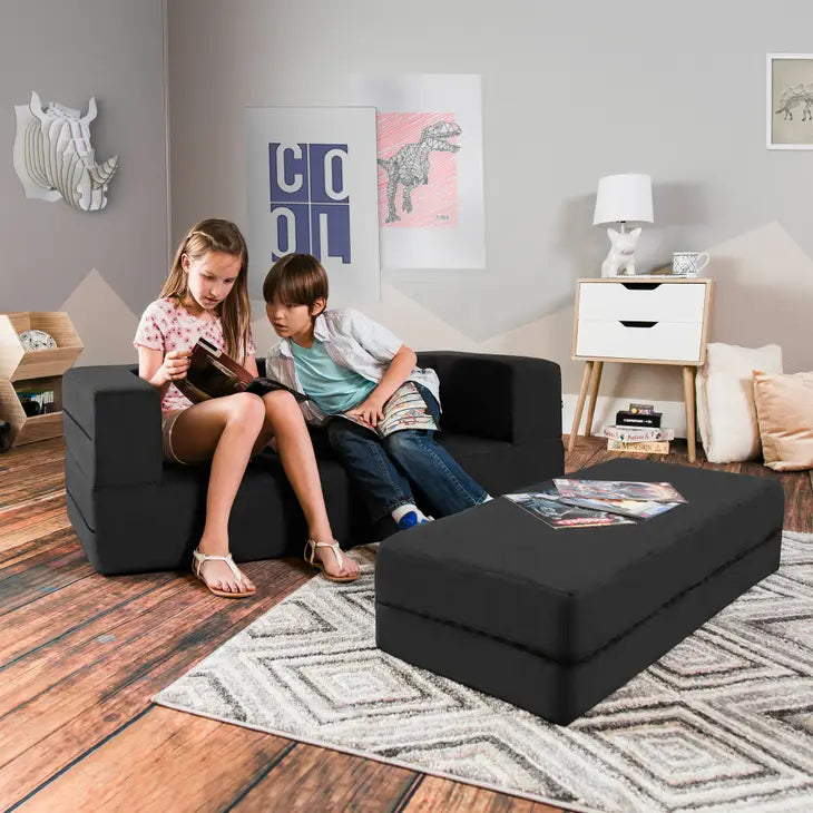 Jaxx Zipline Big Kids Modular Sofa & Ottoman