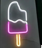 LED Neon Light, Acrylic Back Panel